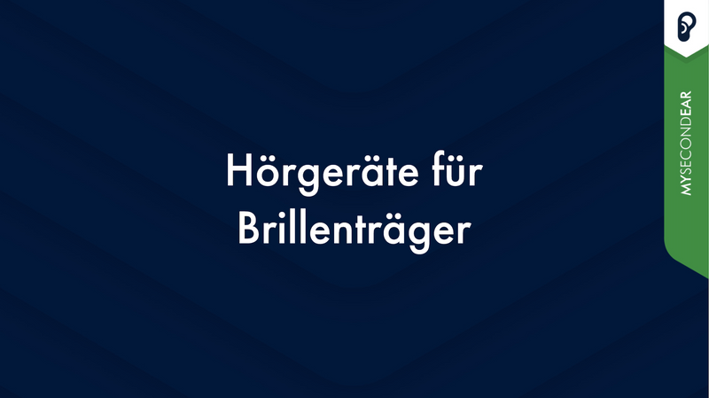 Hörgeräte für Brillenträger: Hörgerät und Brille - geht das?